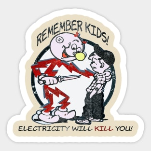 remember kids Sticker